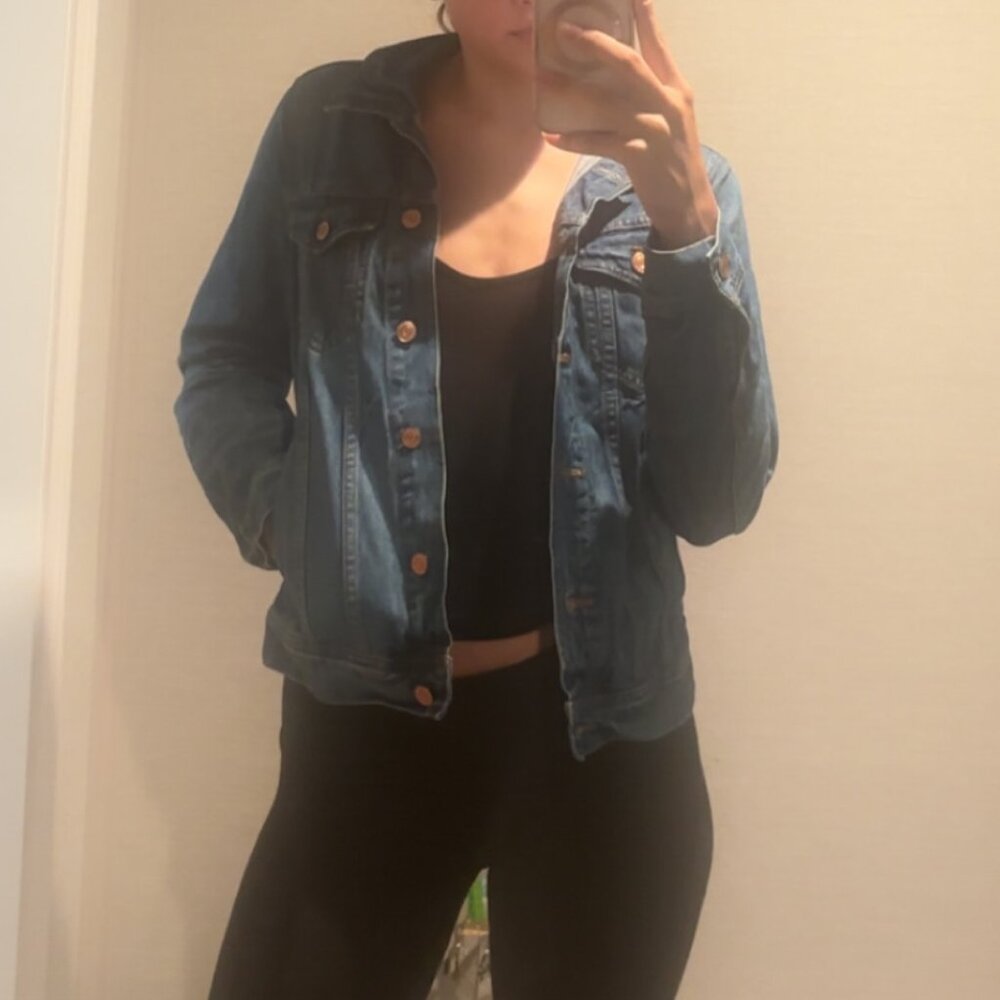 J. Crew Size Extra Small Denim Jacket Medium Wash